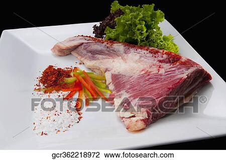 Close-up of a steak with ground red chilies and peppers View Large Photo Image Stock Image - Close-up of a steak with ground red chilies and peppers. Fotosearch