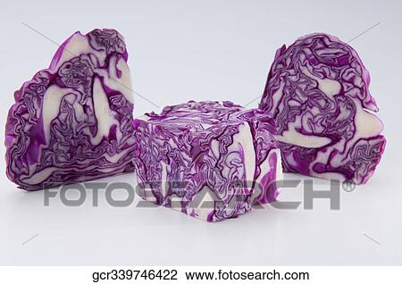 Close-up of blocks of red cabbage View Large Photo Image Stock Image - Close-up of blocks of red cabbage. Fotosearch