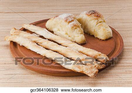 Stock Photo - Close-up of Danish pastries. Fotosearch
