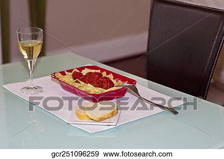 Close-up of farfalle pasta and meatballs View Large Photo Image Stock Photo - Close-up of farfalle pasta and meatballs. Fotosearch