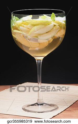 Close-up of fruit cocktail View Large Photo Image Stock Photo - Close-up of fruit cocktail. Fotosearch