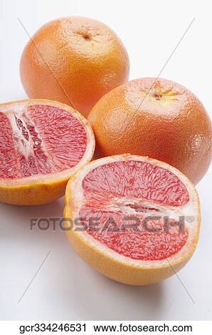Stock Image - Close-up of grapefruits. Fotosearch