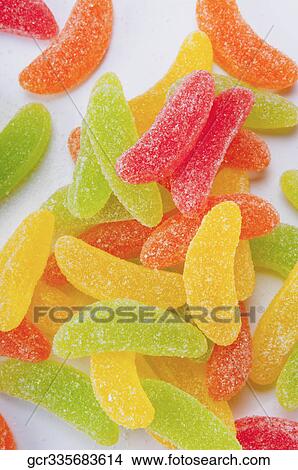 Close-up of jelly candies View Large Photo Image Picture - Close-up of jelly candies. Fotosearch