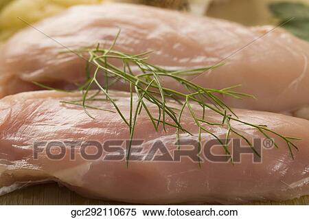 Close-up of raw chicken with herb View Large Photo Image Stock Photography - Close-up of raw chicken with herb. Fotosearch