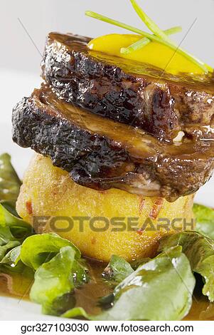 Close-up of steak medallions View Large Photo Image Stock Image - Close-up of steak medallions . Fotosearch