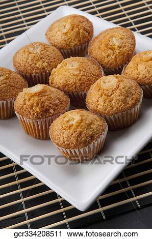 High angle view of a platter of cupcakes View Large Photo Image Stock Image - High angle view of a platter of cupcakes. Fotosearch