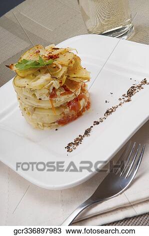 High angle view of a slice of lasagne View Large Photo Image Stock Image - High angle view of a slice of lasagne. Fotosearch