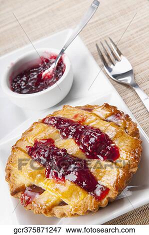 High angle view of a strawberry pie View Large Photo Image Stock Photo - High angle view of a strawberry pie. Fotosearch