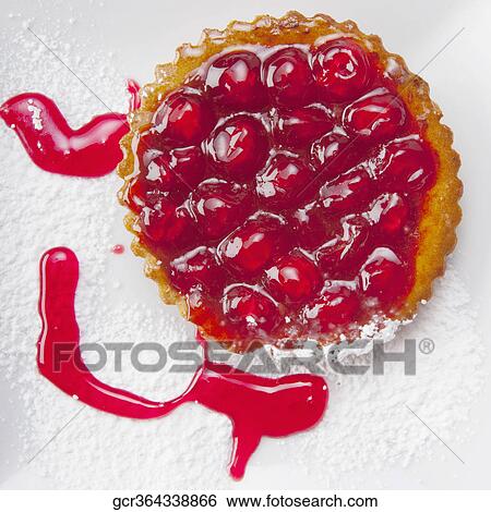 High angle view of a strawberry tart View Large Photo Image Stock Photograph - High angle view of a strawberry tart. Fotosearch