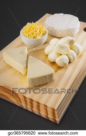 High angle view of assorted cheese View Large Photo Image Stock Image - High angle view of assorted cheese. Fotosearch