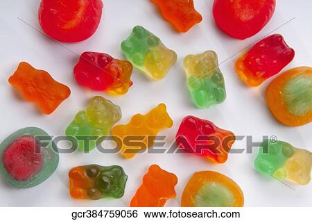 High angle view of chew candies View Large Photo Image Stock Photograph - High angle view of chew candies. Fotosearch