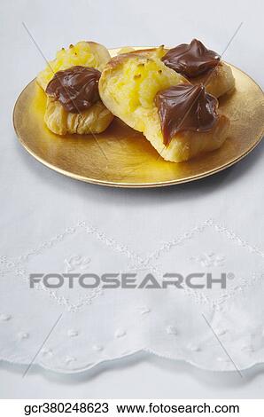 High angle view of danish pastries View Large Photo Image Stock Image - High angle view of danish pastries. Fotosearch