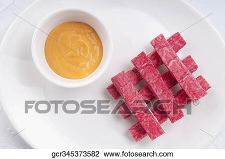 High angle view of octopus fingers with dip View Large Photo Image Stock Image - High angle view of octopus fingers with dip. Fotosearch