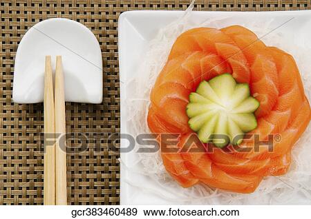 High angle view of sushi View Large Photo Image Stock Photo - High angle view of sushi. Fotosearch