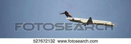 Airplane in the sky View Large Photo Image Stock Image - Airplane in the sky. Fotosearch