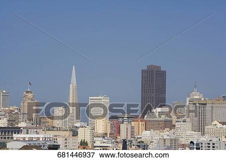 Buildings in a city, Alamo Square, San Francisco, California, USA View Large Photo Image Stock Photo - Buildings in a city, Alamo Square, San Francisco, California, USA. Fotosearch