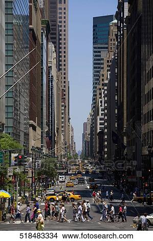 Picture - Buildings in a city, New York City, New York State, USA. Fotosearch