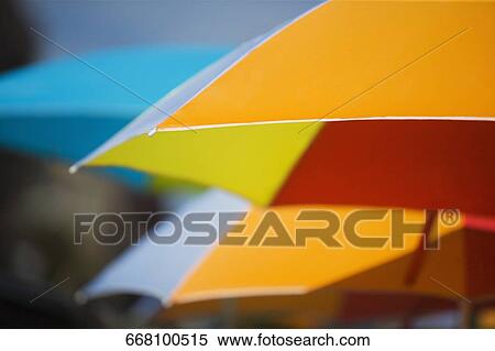 Close-up of a beach umbrella View Large Photo Image Stock Photography - Close-up of a beach umbrella. Fotosearch