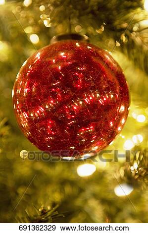 Close-up of a Christmas ornament View Large Photo Image Stock Photo - Close-up of a Christmas ornament. Fotosearch
