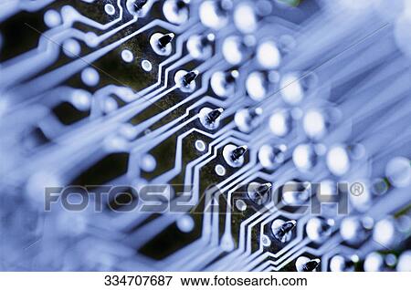 Close-up of a circuit board View Large Photo Image Stock Photo - Close-up of a circuit board. Fotosearch