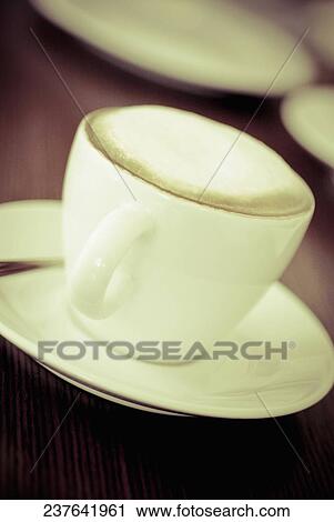 Close-up of a coffee cup View Large Photo Image Stock Image - Close-up of a coffee cup. Fotosearch
