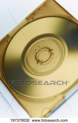 Stock Image - Close-up of a compact disc. Fotosearch