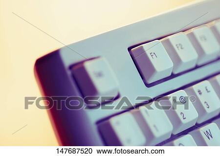 Close-up of a computer keyboard View Large Photo Image Stock Image - Close-up of a computer keyboard. Fotosearch