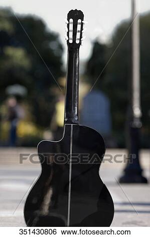 Stock Photograph - Close-up of a guitar. Fotosearch
