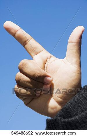 Close-up of a human palm pointing View Large Photo Image Stock Image - Close-up of a human palm pointing. Fotosearch