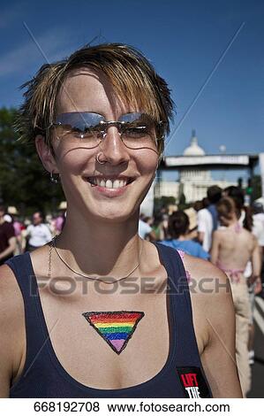 Close-up of a lesbian woman, State Capitol Building, Washington DC, USA View Large Photo Image Stock Photo - Close-up of a lesbian woman, State Capitol Building, Washington DC, USA. Fotosearch