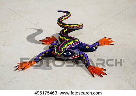 Close-up of a Mexican alebrije View Large Photo Image Stock Image - Close-up of a Mexican alebrije. Fotosearch