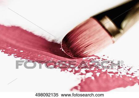 Close-up of a paintbrush View Large Photo Image Stock Photography - Close-up of a paintbrush. Fotosearch
