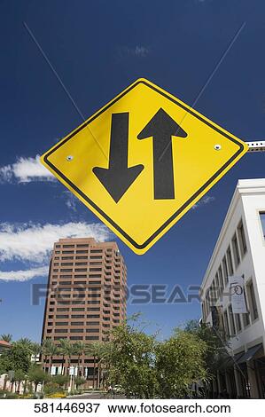 Close-up of a road sign, Phoenix, Maricopa County, Arizona, USA View Large Photo Image Stock Photo - Close-up of a road sign, Phoenix, Maricopa County, Arizona, USA. Fotosearch