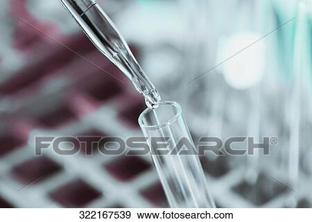 Stock Photo - Close-up of a test tube. Fotosearch