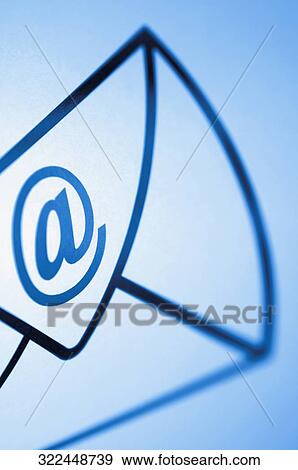 Close-up of an E-Mail symbol on a computer monitor View Large Photo Image Stock Photo - Close-up of an E-Mail symbol on a computer monitor. Fotosearch