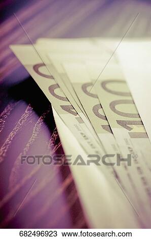 Close-up of European union banknotes View Large Photo Image Stock Image - Close-up of European union banknotes. Fotosearch