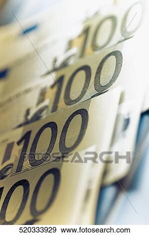 Close-up of European union banknotes View Large Photo Image Stock Photo - Close-up of European union banknotes. Fotosearch