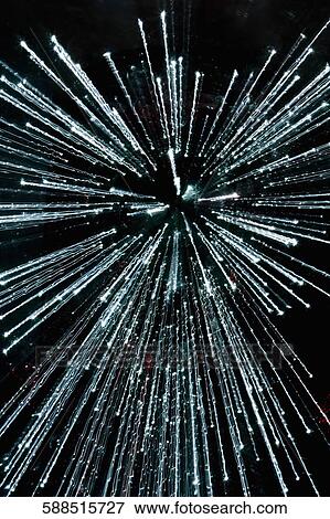Stock Photo - Close-up of fiber optic cables. Fotosearch