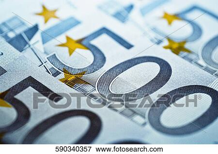 Close-up of five hundred euro banknotes View Large Photo Image Stock Photo - Close-up of five hundred euro banknotes. Fotosearch