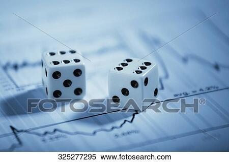 Close-up of pair of dice on a sheet of paper View Large Photo Image Stock Photography - Close-up of pair of dice on a sheet of paper. Fotosearch