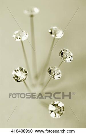 Close-up of straight pins View Large Photo Image Stock Image - Close-up of straight pins. Fotosearch