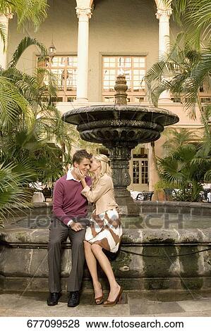 Couple romancing in a hotel, Biltmore Hotel, Coral Gables, Florida, USA View Large Photo Image Stock Photo - Couple romancing in a hotel, Biltmore Hotel, Coral Gables, Florida, USA. Fotosearch