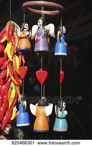 Craft products for sale in a market stall, Olvera Street, Los Angeles, California, USA View Large Photo Image Stock Image - Craft products for sale in a market stall, Olvera Street, Los Angeles, California, USA. Fotosearch