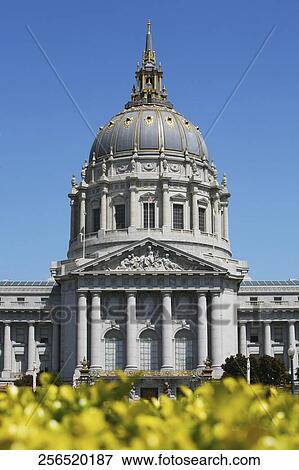 Facade of a government building, City Hall, San Francisco, California, USA View Large Photo Image Stock Photo - Facade of a government building, City Hall, San Francisco, California, USA. Fotosearch