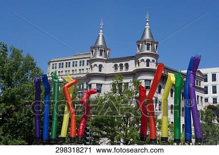 Gay pride symbols with a building in the background, Washington DC, USA View Large Photo Image Stock Image - Gay pride symbols with a building in the background, Washington DC, USA. Fotosearch