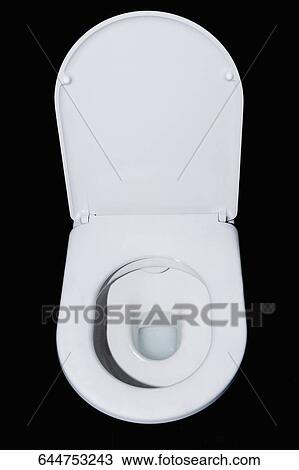High angle view of a toilet bowl View Large Photo Image Stock Image - High angle view of a toilet bowl. Fotosearch