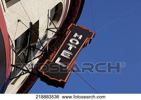 Low angle view of a hotel, North Beach, San Francisco, California, USA View Large Photo Image Stock Photograph - Low angle view of a hotel, North Beach, San Francisco, California, USA. Fotosearch