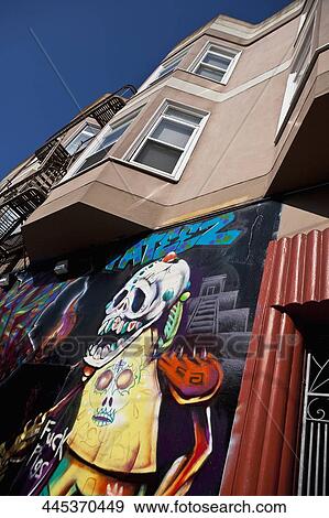 Low angle view of a Victorian style house, Haight-Ashbury, San Francisco, California, USA View Large Photo Image Stock Photo - Low angle view of a Victorian style house, Haight-Ashbury, San Francisco, California, USA. Fotosearch
