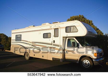 Motor home on the road, Las Vegas, Nevada, USA View Large Photo Image Stock Image - Motor home on the road, Las Vegas, Nevada, USA. Fotosearch