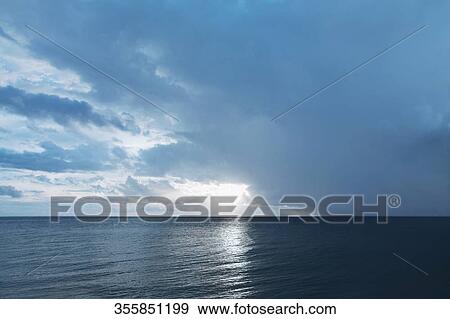 Panoramic view of the sea View Large Photo Image Stock Photo - Panoramic view of the sea. Fotosearch